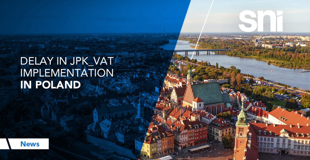 Delay in JPK_VAT Implementation in Poland