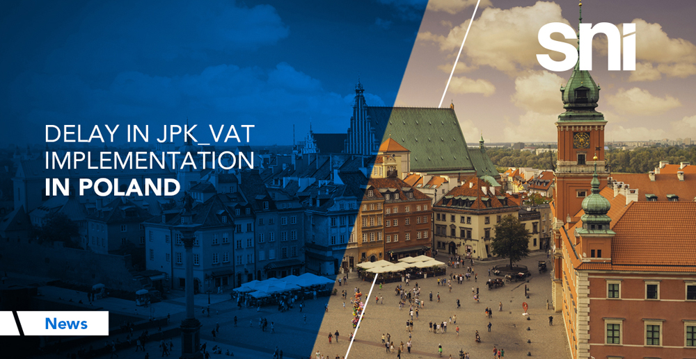 Delay in JPK_VAT Implementation in Poland