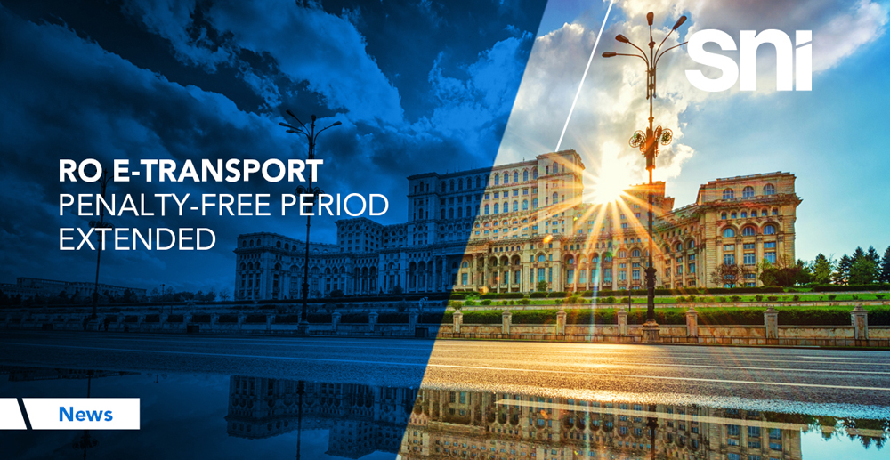 RO e-Transport Penalty-Free Period Extended