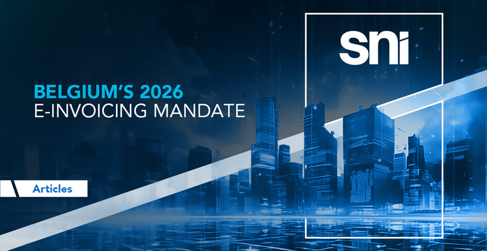 Belgium’s 2026 e-Invoicing Mandate SNI May
