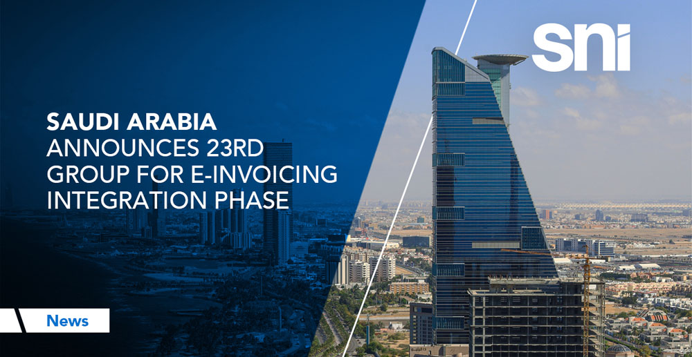 Saudi Arabia 23rd Group E-Invoicing Integration