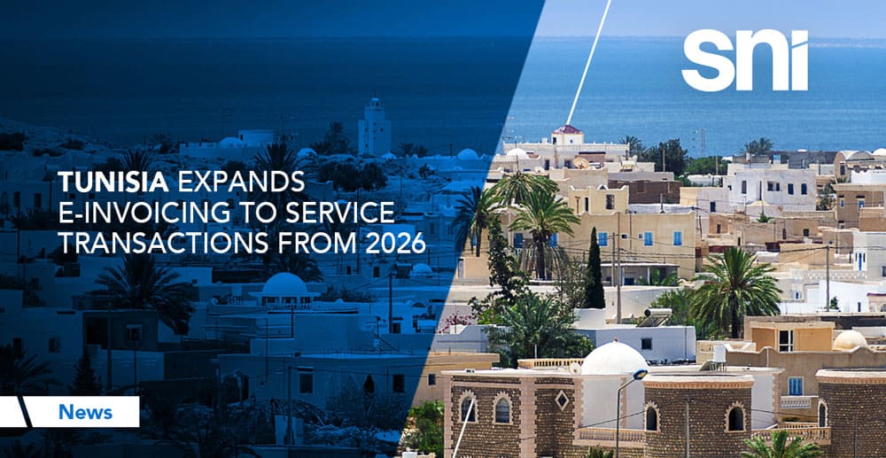 Tunisia Expands E-Invoicing to Services from January 2026 | SNI