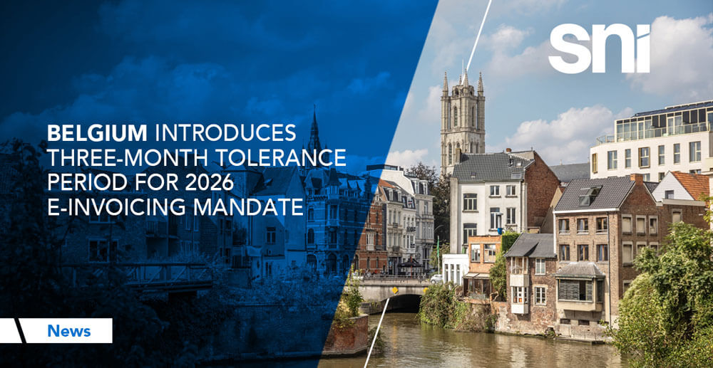 Belgium E-Invoicing Tolerance Period: Jan-March 2026 Grace | SNI