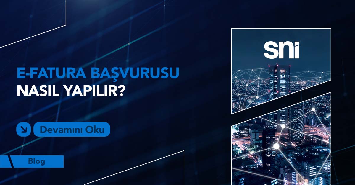 e fatura başvurusu