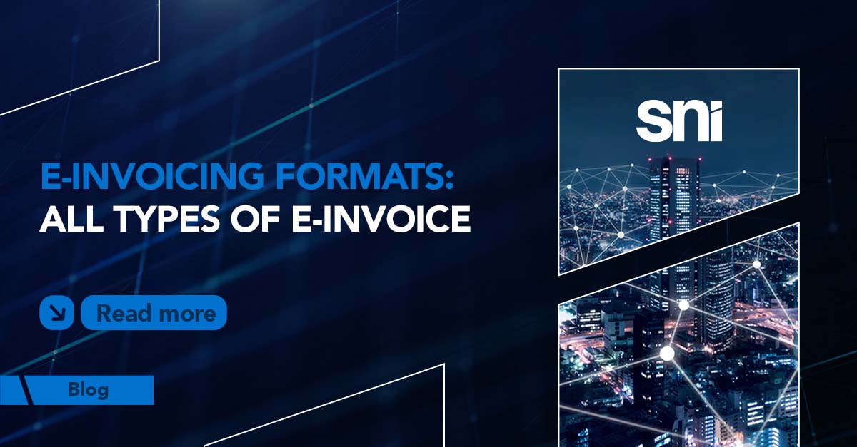 e invoicing formats