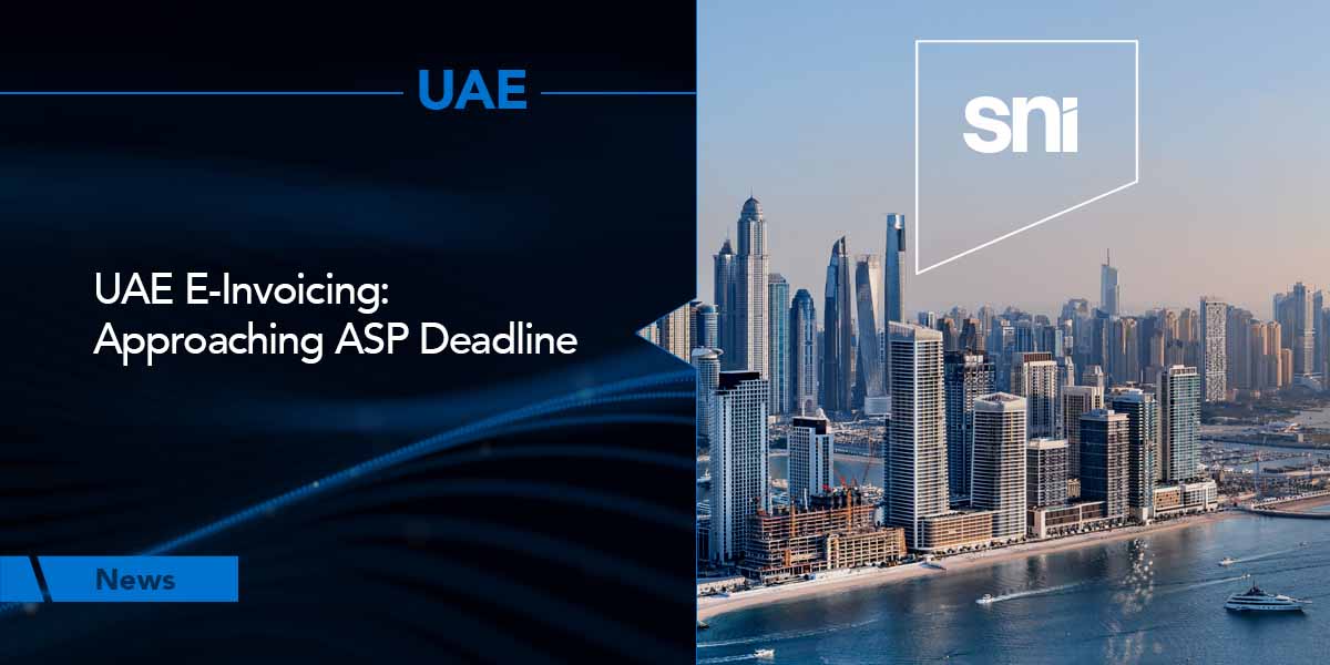 UAE e-Invoicing Approaching ASP Deadline