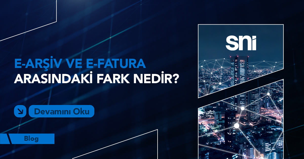 e-arşiv ve e-fatura arasındaki fark
